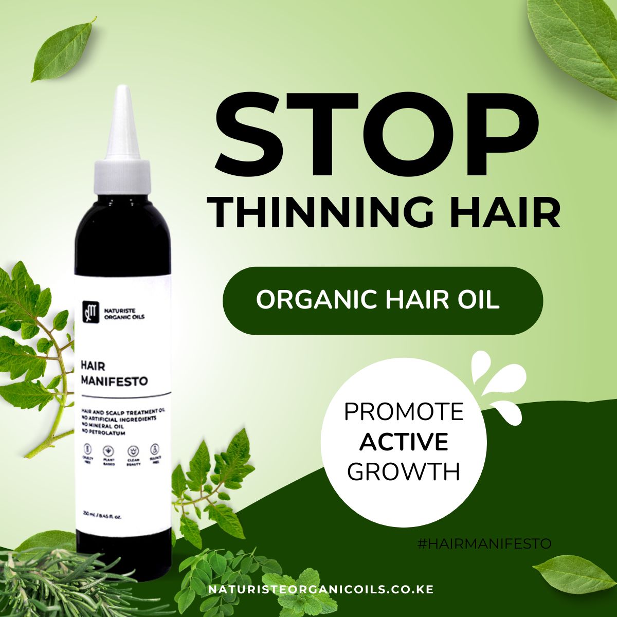 Hair Growth Oil Giving Results. How Does HAIR MANIFESTO WORK?